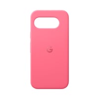 Husă din silicon pentru Google Pixel 9a - Husă de protecție durabilă, rezistentă la pete pentru smartphone Android - Culoare Peony (Made by Google) 1