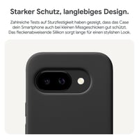 Husă din silicon pentru Google Pixel 9a - Husă de protecție durabilă, rezistentă la pete pentru smartphone Android - Culoare Peony (Made by Google) 4