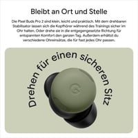 Căști wireless Bluetooth Google Pixel Buds Pro 2 cu anulare activă a zgomotului - Hazel 4
