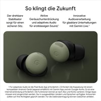 Căști wireless Bluetooth Google Pixel Buds Pro 2 cu anulare activă a zgomotului - Hazel 2
