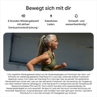 Căști wireless Bluetooth Google Pixel Buds Pro 2 cu anulare activă a zgomotului - Hazel 6