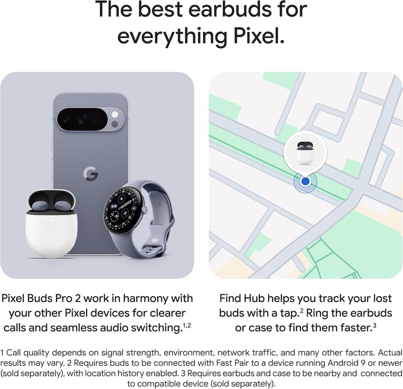 Google Pixel Buds Pro 2 Wireless Fülhallgató ANC Porcelain Bluetooth