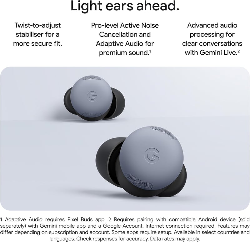 Google Pixel Buds Pro 2 Wireless Fülhallgató ANC Porcelain Bluetooth