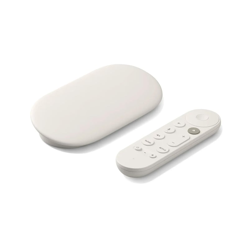 Google TV Streamer 4K - Streaming rapid și divertisment cu telecomandă vocală - Filme, seriale, TV în direct și Netflix la calitate 4K HDR