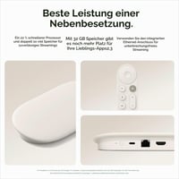 Google TV Streamer 4K - Streaming rapid și divertisment cu telecomandă vocală - Filme, seriale, TV în direct și Netflix la calitate 4K HDR 8