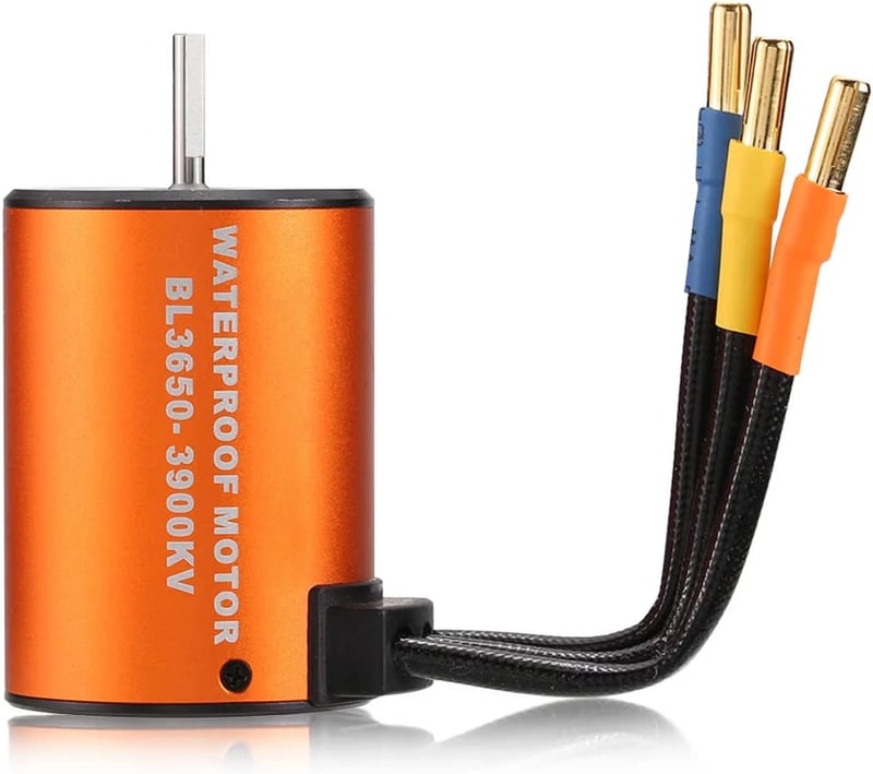 GoolRC 3650 3900KV Vízálló Brushless Motor 60A ESC Szett 1/10 RC Autóhoz