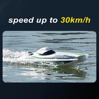 Goolsky RC Hajó 2.4GHz 30km/h Brushless Turbómotor Vízálló Versenycsónak 4