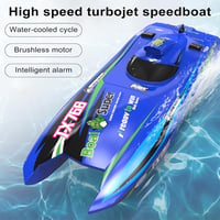 Goolsky RC Hajó 2.4GHz 30km/h Brushless Turbómotor Vízálló Versenycsónak 2
