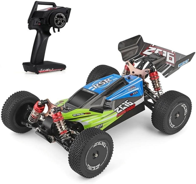 Goolsky Wltoys XKS 144001 60 km/h RC autó 4WD terepjáró RTR szett