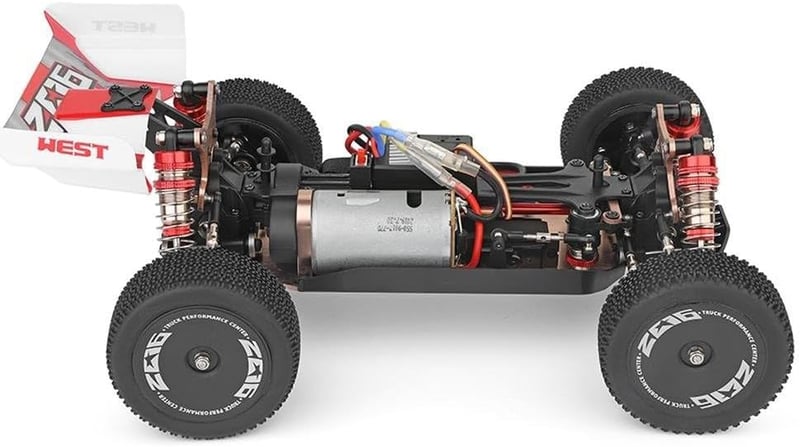 Goolsky Wltoys XKS 144001 60 km/h RC autó 4WD terepjáró RTR szett