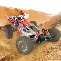 Goolsky Wltoys XKS 144001 RC Autó 60km/h 1/14 4WD Verseny Buggy Piros 3