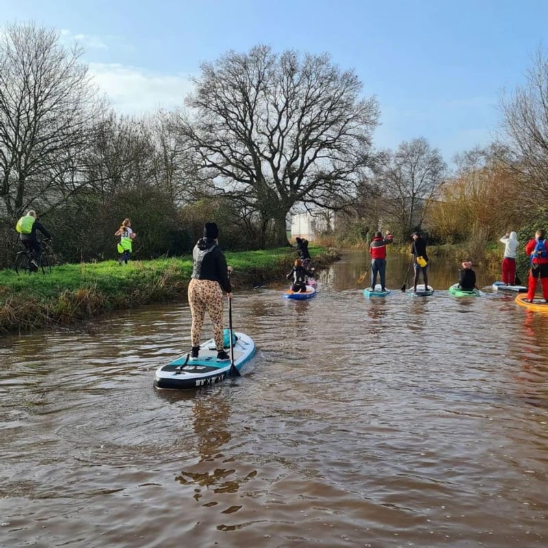 Goosehill 10'6" Felfújható Stand Up Paddleboard Dupla Réteg SUP Deszka Kezdőknek