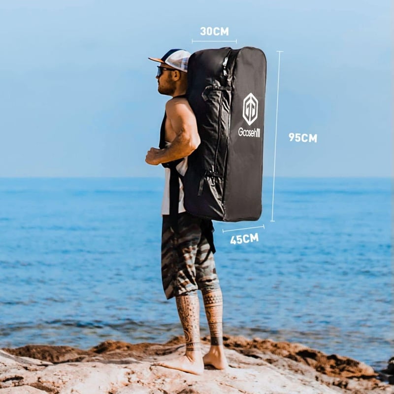 Goosehill 10'6" Felfújható Stand Up Paddleboard Dupla Réteg SUP Deszka Kezdőknek