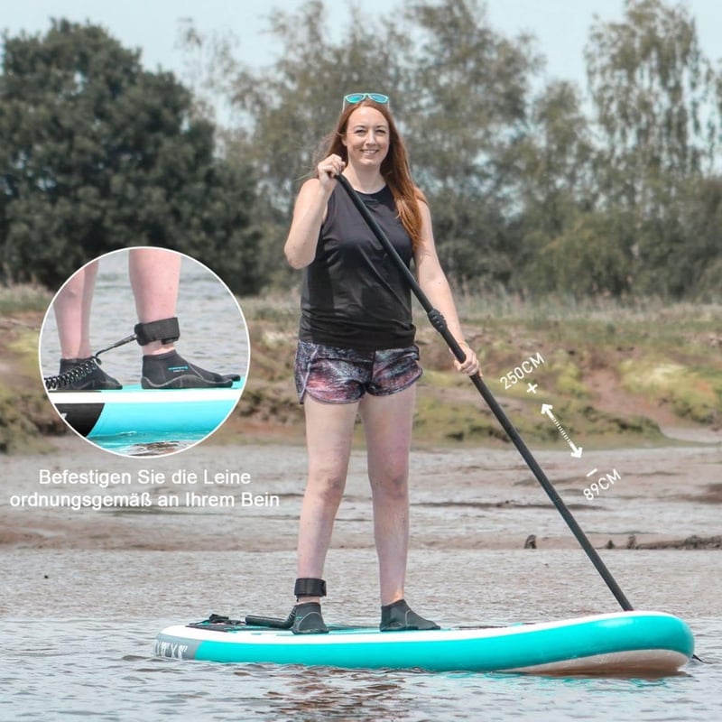 Goosehill 10'6" Felfújható Stand Up Paddleboard Dupla Réteg SUP Deszka Kezdőknek