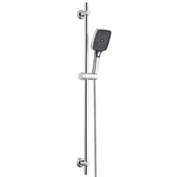 Bară de duș Görbach cu duș de mână, Bară suport duș din oțel inoxidabil 100 cm, Crom 1
