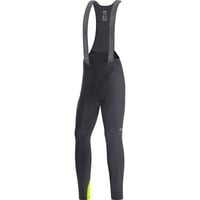Pánske cyklistické nohavice GORE WEAR C3 Thermo s trakmi, XL EU, čierno-neónovo žlté 1