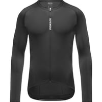 Pánsky cyklistický dres s dlhým rukávom GORE WEAR Spinshift - čierny, veľkosť L (EU) 1