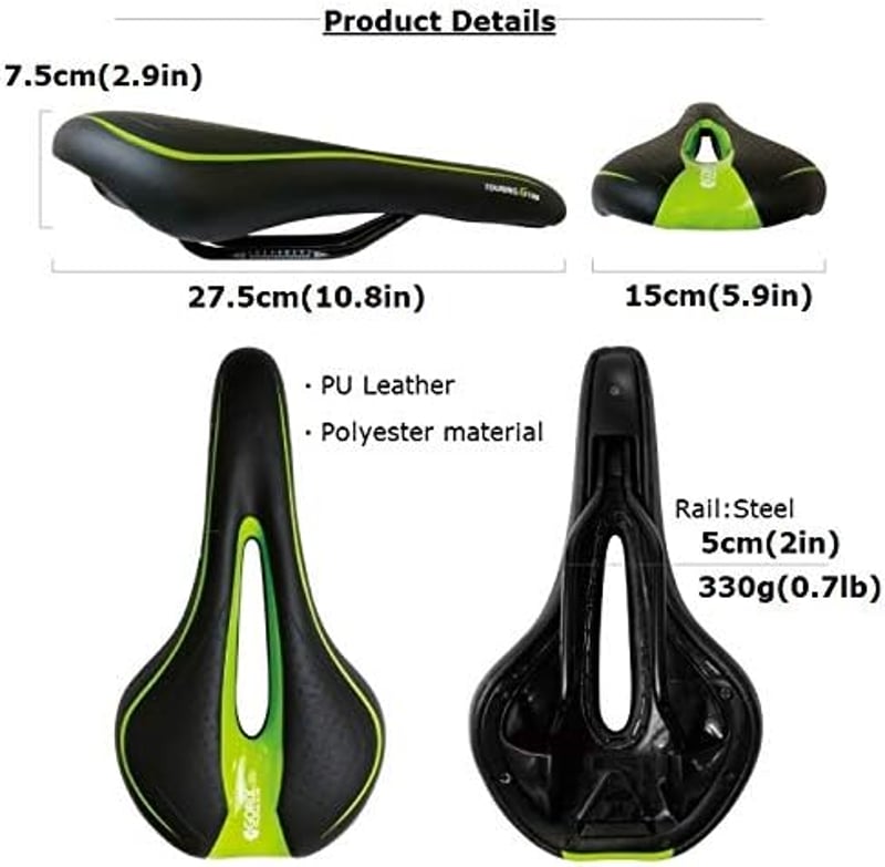 GORIX GX-C19 Ergonomikus Kerékpár Nyereg Férfi és Női