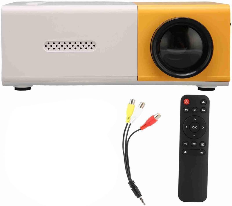 Goshyda 1080P hordozható projektor HDMI USB AV okostelefonhoz