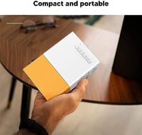 Goshyda 1080P hordozható projektor HDMI USB AV okostelefonhoz 4