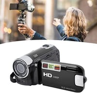 Goshyda 4K 48MP videokamera DV felvevő, 2,7"-os forgatható kijelzővel, 16x zoom - fekete 5
