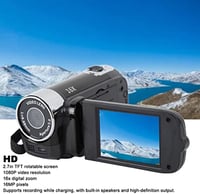 Goshyda 4K 48MP videokamera DV felvevő, 2,7"-os forgatható kijelzővel, 16x zoom - fekete 3