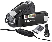 Goshyda 4K 48MP videokamera DV felvevő, 2,7"-os forgatható kijelzővel, 16x zoom - fekete 7
