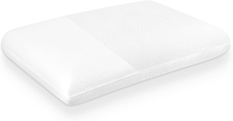 Gosider Memory Foam Párna - Kényelmes Alvópárna Hát- és Oldalt Alvóknak, Levehető Mosható Huzattal, Fehér, 60x40 cm