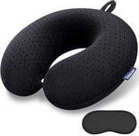 Gosider Memory Foam Utazópárna - Fekete U-alakú Nyakpárna Repülőre, Autóba és Otthoni Használatra - Mosható, Puha Memóriahabos Fejpárna

AI: 1