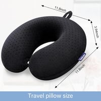 Gosider Memory Foam Utazópárna - Fekete U-alakú Nyakpárna Repülőre, Autóba és Otthoni Használatra - Mosható, Puha Memóriahabos Fejpárna

AI: 3