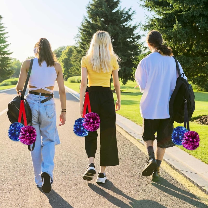 Gosknor 2db Pompom Tartó Állítható Cheerleading Kiegészítő Piros Fekete
