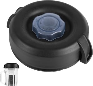 Zamjenski poklopac Gosknor za Vitamix niski bokal od 64 oz - crni
