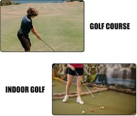 Gosknor Golf Edzőfogás Balkezes Játékosoknak - Csúszásmentes Swing Tréner Fekete Színben Kezdők és Profi Golfozók Számára 7