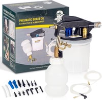 GOTLUCK Féktöltő Légnyomásos 2L Fékvédelem Szilikon Csővel és Adapter Készlet 7