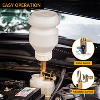 GOTLUCK Féktöltő Légnyomásos 2L Fékvédelem Szilikon Csővel és Adapter Készlet 4
