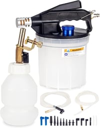 GOTLUCK Féktöltő Légnyomásos 2L Fékvédelem Szilikon Csővel és Adapter Készlet 1