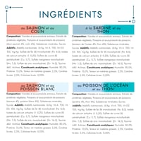 Gourmet Perle Duo des Meeres mokra hrana za mačke s okusima lososa, kolje, srdele i tune – 12 x (4 x 85 g) svježih vrećica za odrasle mačke 7