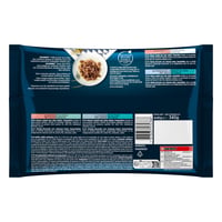 Gourmet Perle Duo des Meeres mokra hrana za mačke s okusima lososa, kolje, srdele i tune – 12 x (4 x 85 g) svježih vrećica za odrasle mačke 3