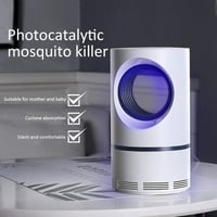 GOUSHY Professzionális UV Szúnyogirtó Lámpa - Elektromos Rovarcsapda Otthonra és Kertbe, Hordozható USB-s Fehér Szúnyogriasztó, Beltéri Hasz 1