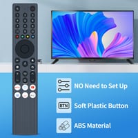 Telecomandă de schimb GOUYESHO pentru televizoare TCL Full HD Smart QLED LED (32V5C–75V6C, fără funcție vocală) 3