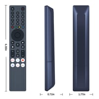 Telecomandă de schimb GOUYESHO pentru televizoare TCL Full HD Smart QLED LED (32V5C–75V6C, fără funcție vocală) 5