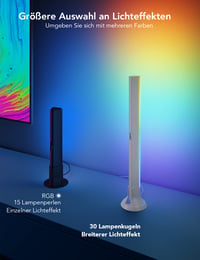Govee RGBIC TV Light Bars WiFi Retroiluminare TV cu Sursă Dublă de Lumină, Bandă RGB Ambilight 2