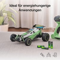 Baterii GP Alkaline Ultra Plus AA 1,5V - Tehnologie GTECH Longlife, Durată de viață lungă și stabilitate ridicată, set de 4 baterii AA Mignon R6 4