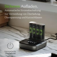 USB nabíjačka GP ReCyko Pro P461 so 4 ks AA 2000 mAh batériami a USB dokovacou stanicou 7