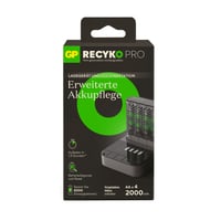 USB nabíjačka GP ReCyko Pro P461 so 4 ks AA 2000 mAh batériami a USB dokovacou stanicou 9