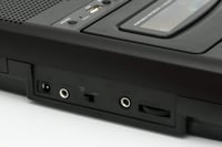 Kazetový magnetofón GPO CRS132B s externým mikrofónom a funkciou nahrávania na USB 4