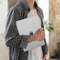 GPXIIZ Ochranné puzdro na MacBook Air 13" M1 2021 2020 2019 2018, krištáľovo čisté, priehľadné, ultratenké pevné puzdro pre modely A2337 A2179 A1932 13" 8