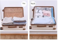 Set saci de vid GQC - 12 buc Saci reutilizabili pentru depozitare Haine, Lenjerie de pat, Perne - Rezistenți la mucegai și insecte, Fără pompare manuală, 80% H 3