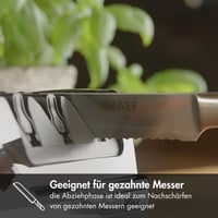 Graef CX125DE Knife Sharpener, 75, Diamond Discs, Black 6
