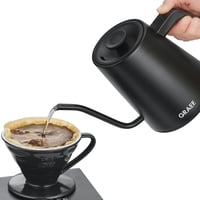 GRAEF GK502 Gooseneck Vízforraló Hőmérsékletes Kijelzővel és Időzítővel 900ml Fekete 6